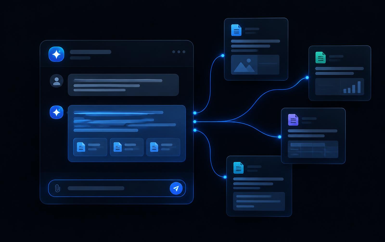 AI-baserad kunskapsassistent – projektbild